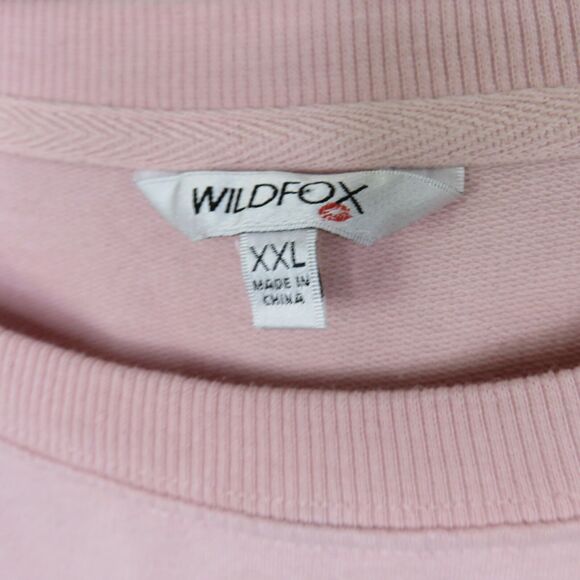 Wildfox Coffee & Sunshine Pink Soft Cozy Jumper - Women's XXL - Picture 7 of 8